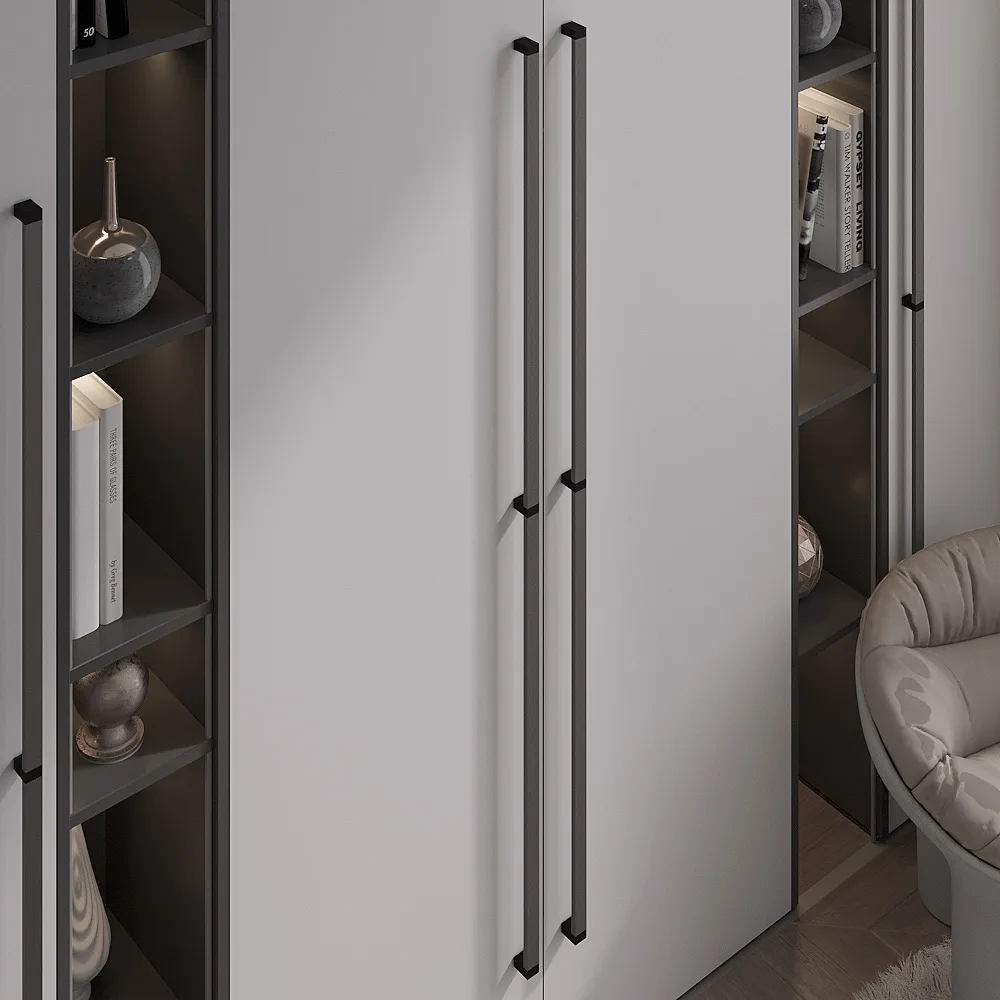 Ручка AQ Fusion L=1500 графит+черный матовый