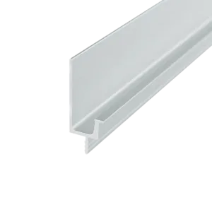 Ручка-профиль торцевая AQ J-line (ДСП+стекло) 5000 мм алюминий