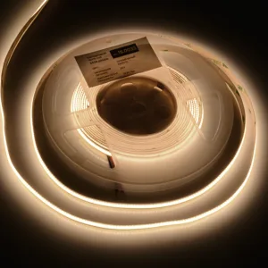 ЛЕНТА светодиодная AQ LED-LINE COB 480 LED/м 24V 14W/м 8 мм IP20 теплый белый 5 м (15.0033)