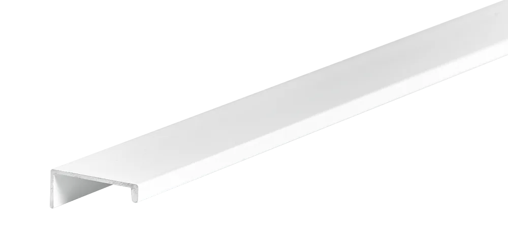 Ручка-профиль AQ i-line 5000 мм белый матовый