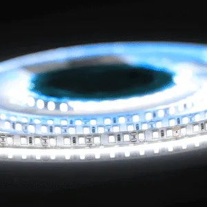 Лента светодиодная AQ LED-LINE 2835 120 LED/м 12V 9,6W/м 8 мм IP20 холодный белый 5 м (15.0016)