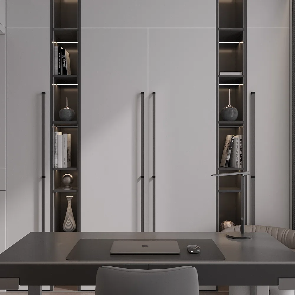 Ручка AQ Fusion L=1500 графит+черный матовый