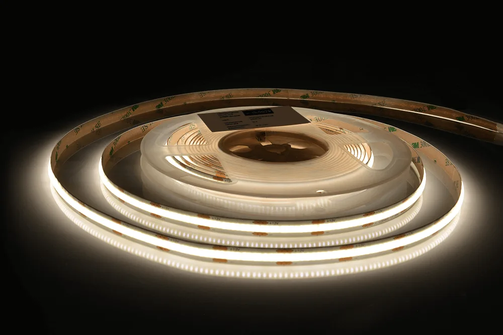 Лента светодиодная AQ LED-LINE COB 480 LED/м 12V 14W/м 8 мм IP20 нейтральный  белый 5 м (15.0029)