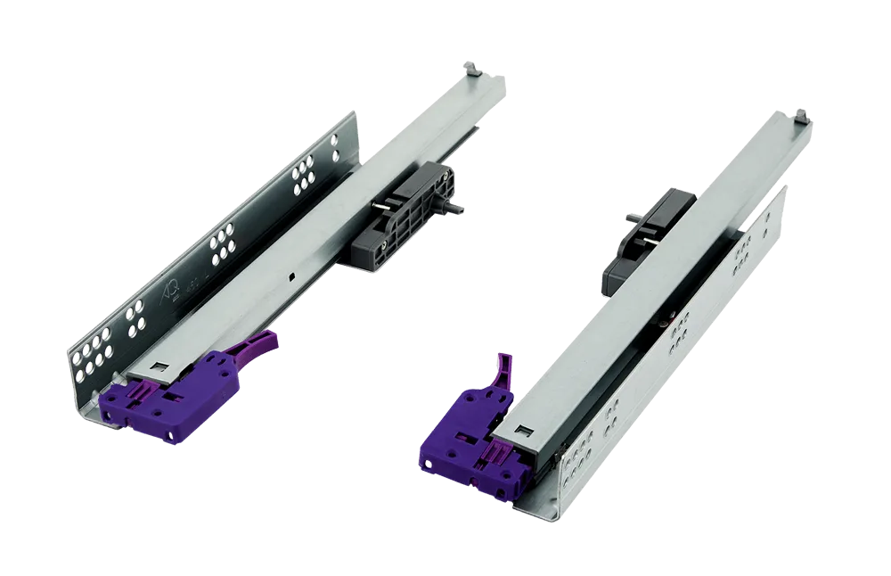 Направляющая скрытого монтажа Stealth синхр. полн. выдв. Push (ДСП до 19мм) под штангу 300 AQ