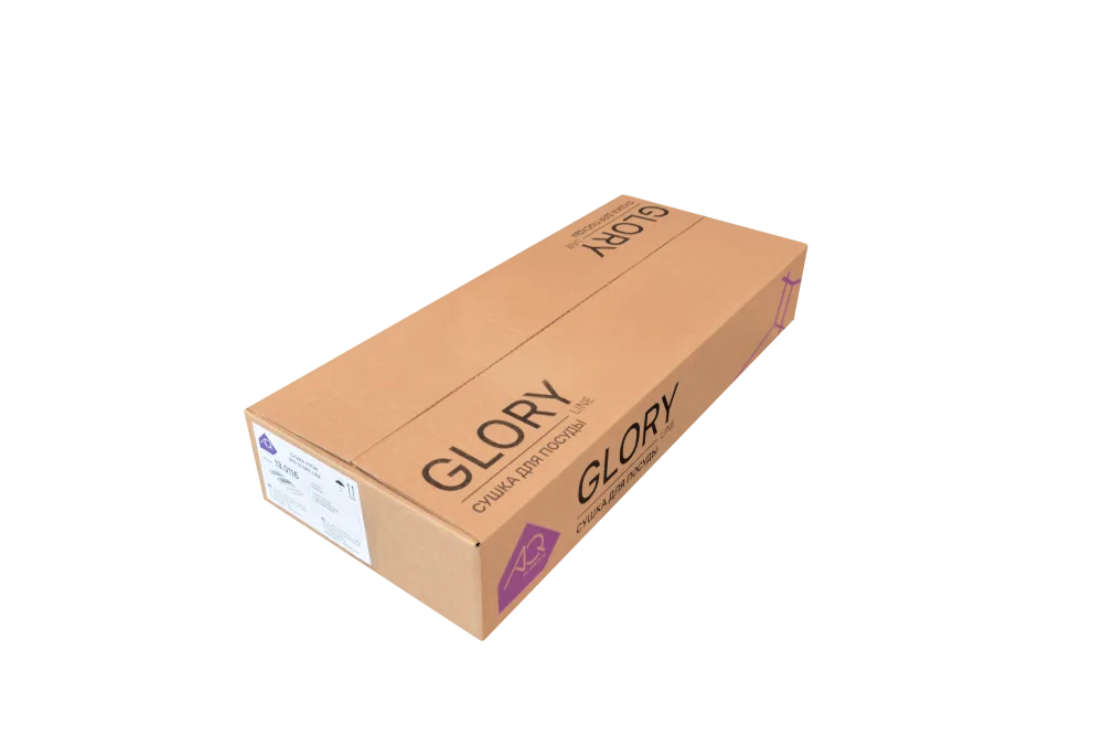 Сушка AQ Glory-line нержавеющая сталь 600 16 мм (1 жесткий поддон)