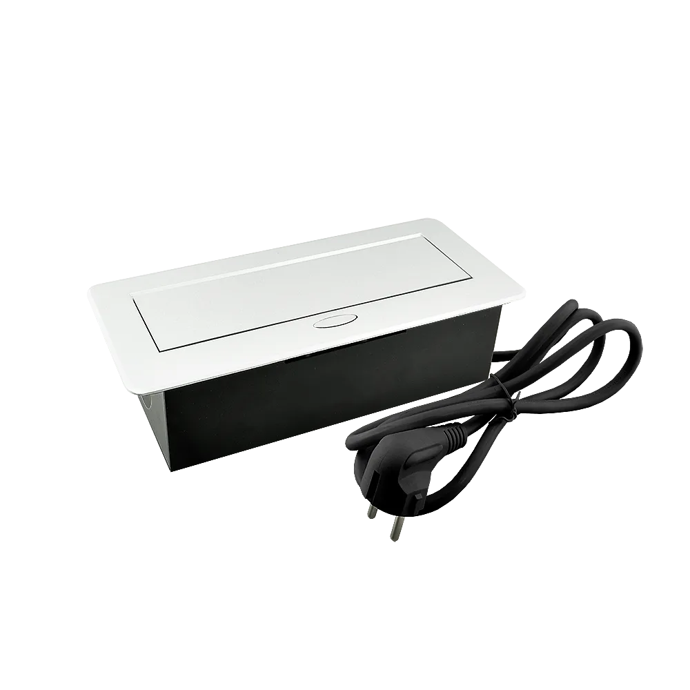 Удлинитель AQ PLUG-X H2 горизонтальный 2xSCHUKO 1xUSB А 1xUSB C белый