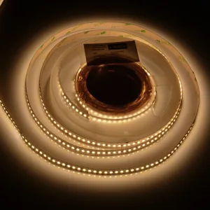 ЛЕНТА светодиодная 2835, 180 LED/м, 24V, 14,4W/м, 10 мм, IP20, теплый белый, AQ (15.0035)