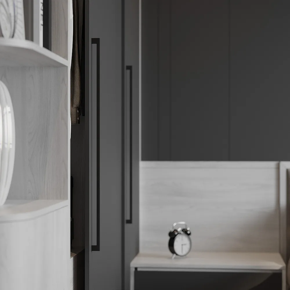 Ручка AQ Elegance L=800 черный матовый