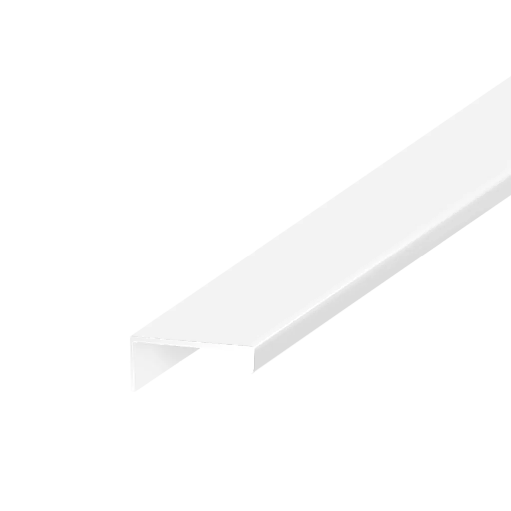 Ручка-профиль AQ i-line 5000 мм белый матовый