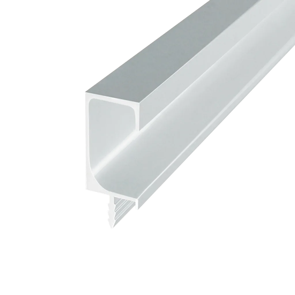 Ручка-профиль торцевая AQ С-line 5000 мм алюминий