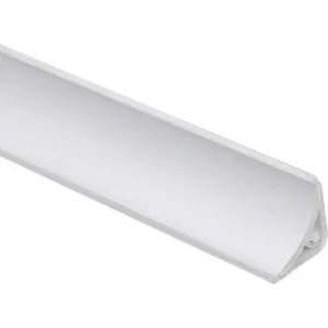 Плинтус кухонный 3 метра УЗКИЙ алюминий