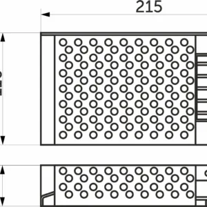 Блок питания Indoor 360W/12V, с вентилятором для охлаждения, AKS