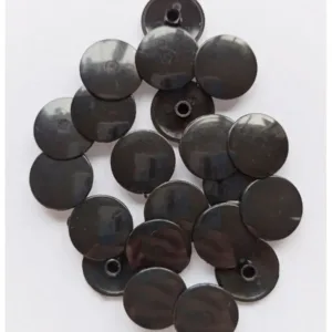 Заглушка под эксцентрик пластиковая 50 шт черный