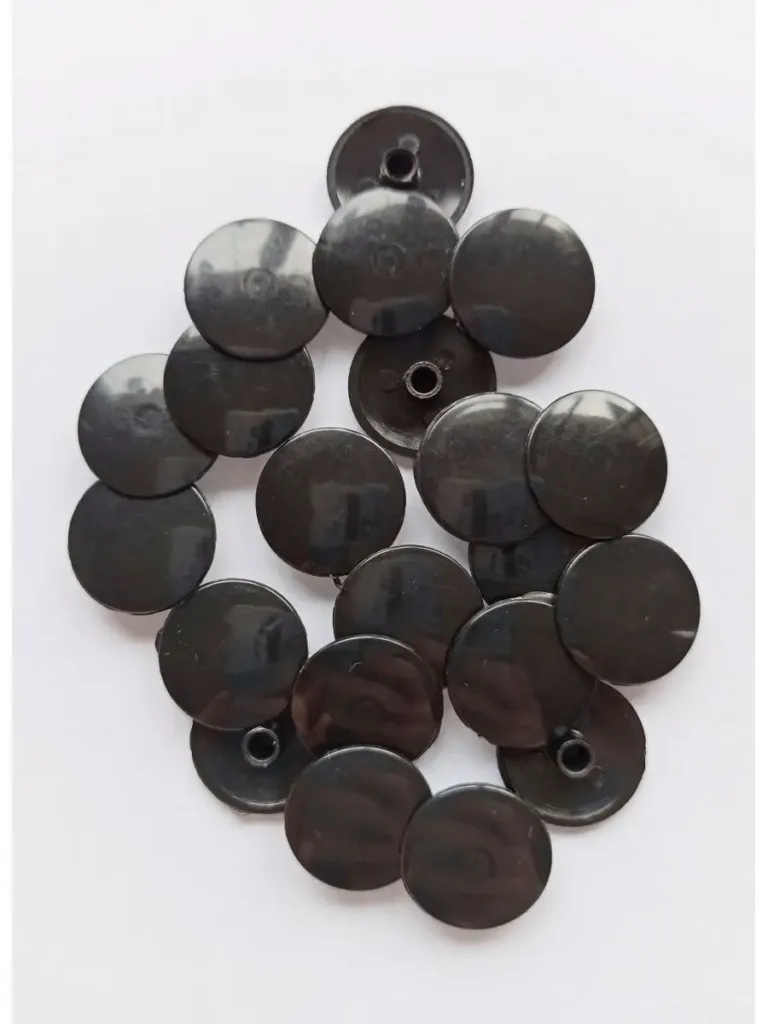 Заглушка под эксцентрик пластиковая 50 шт черный