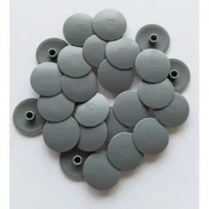 Заглушка под эксцентрик пластиковая 50 шт серый