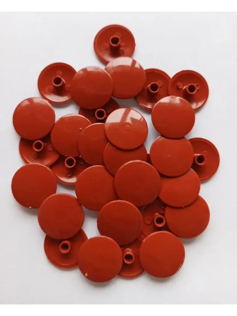 Заглушка под эксцентрик пластиковая 50 шт яблоня