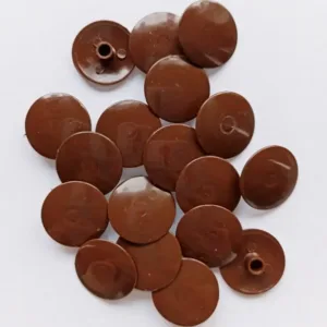 Заглушка под эксцентрик пластиковая 50 шт темно-коричневый
