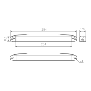 Блок питания AQ SLIM 220V/24V IP20 36W