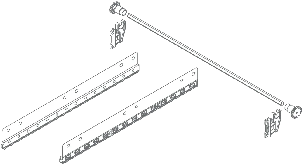 Стабилизатор движения широких ящиков SWIMBOX SBS01/450