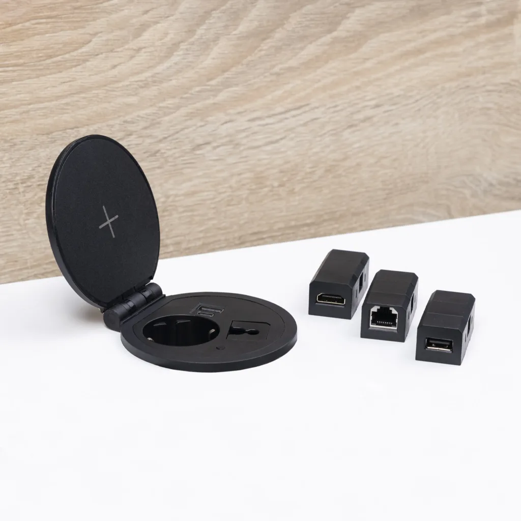 Пропуск удлинителя Locus пластиковый для RJ45, AKS