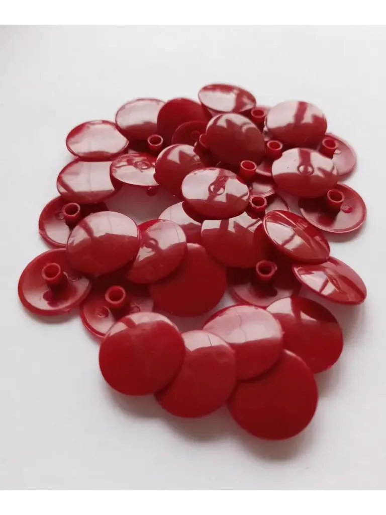 Заглушка под эксцентрик пластиковая 50 шт махагон