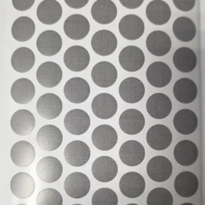 Заглушка самоклеящаяся д.14 мм 50шт. лен антрацит