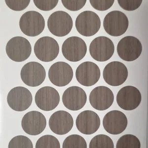 Заглушка самоклеящаяся д.18 мм 32шт. дуб шамони