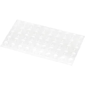 Отбойник силиконовый 10*1,5 мм (лист=50 шт.) прозрачный