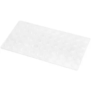 Отбойник силиконовый 10*3 мм (лист=50 шт.) прозрачный