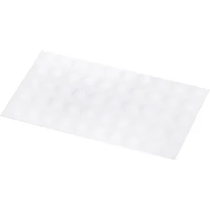 Отбойник силиконовый 10*1,5 мм (лист=50 шт.) белый