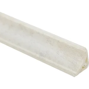 Плинтус кухонный 3 метра УЗКИЙ опал королевский светлый