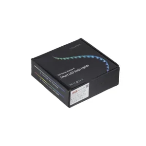 Лента светодиодная RGB - 9W/m, 12V, 10мм, 5050, 54 д/м, IP20, цветная - 5м, + блок питания + контроллер, AKS