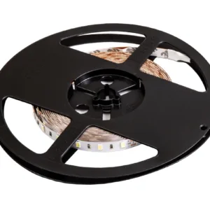 Лента светодиодная - 16W/m, 12V, 10mm, 5630, IP20, 60д/м, холодный белый 6000К, 5м,HLT