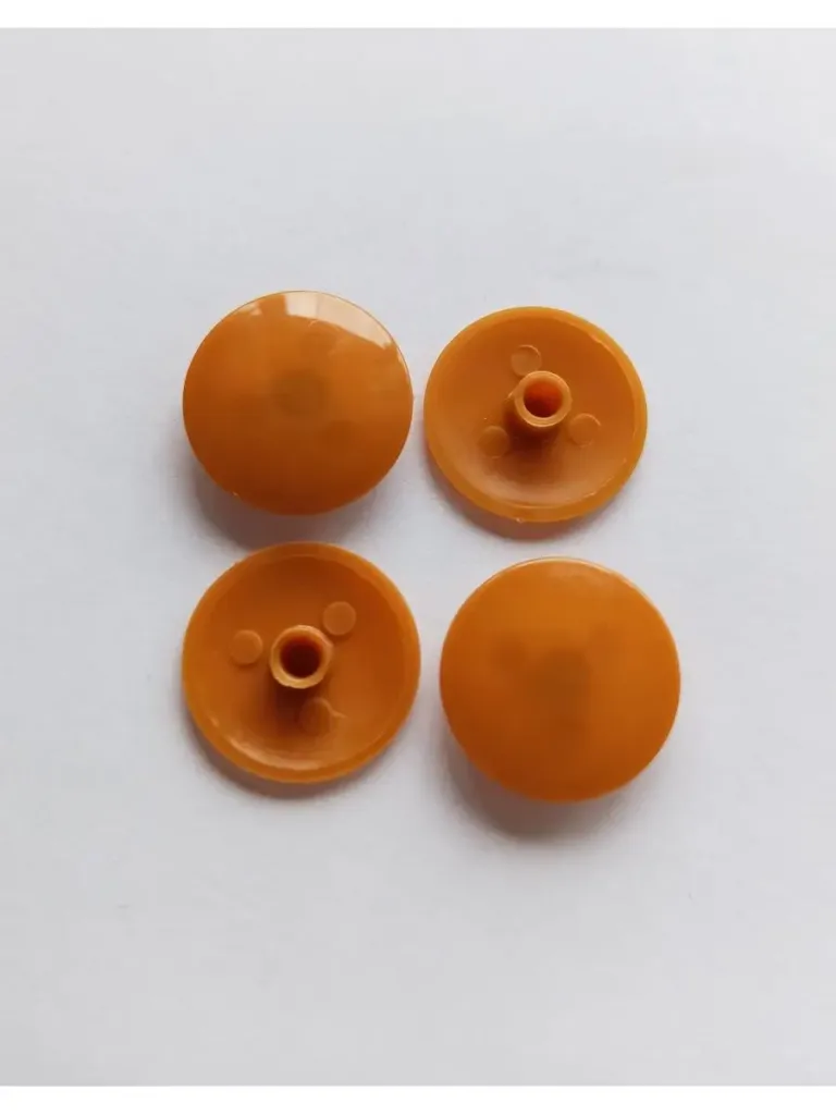 Заглушка под эксцентрик пластиковая 50 шт вишня