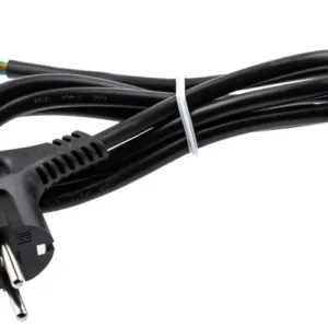 Шнур соединительный, с вилкой для трансформаторов мощностью до 400Вт, с заземлением, 1,5м 3х1,5, черный, ЭРА