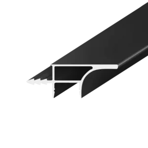 Ручка-профиль с подсветкой AQ Gola-X для верхней базы ДСП 16мм 5000 мм черный матовый