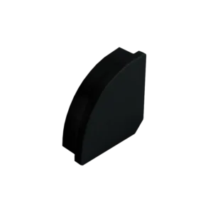 Заглушка для профиля AQ FORM углового 16х16 черная