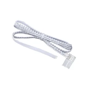 Шнур соединительный для светодиодных лент RGB и Bicolor шириной 10mm (лента - провод), 1 м, AKS