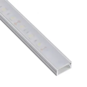 Профиль алюминиевый накладной Line Mini (Polarus Micro), серый, 2м, HLT