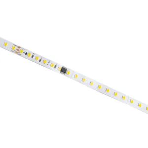 Лента светодиодная SPI ("Бегущий огонь") - 12W/m, 24V, 8мм, 2835, 126 д/м, IP20, нейтральный белый (4000K) - 10м, AKS