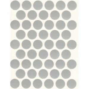 Заглушка самоклеящаяся д.14 мм 50шт. серый