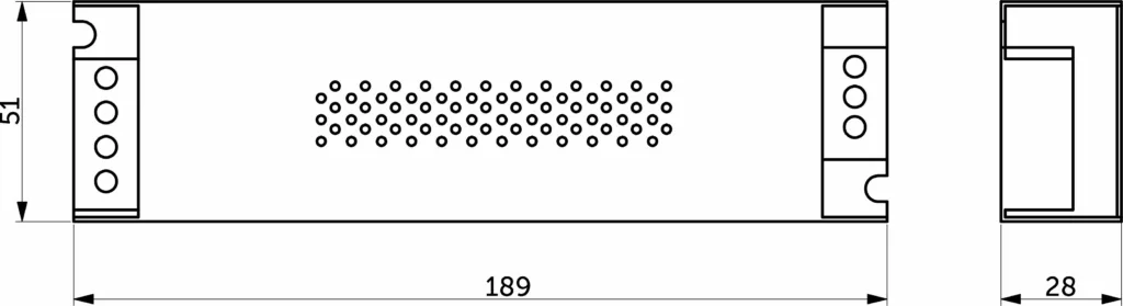 Блок питания Indoor 60W/12V, Pro, AKS