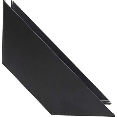 Полкодержатель металл PLATE 200*200*2,3 черный