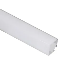 Профиль алюминиевый угловой/подвесной ORION-GREAT 3030Q с экраном квадрат, цвет алюминий, 2м, AKS