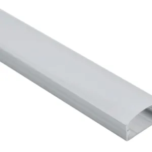 Профиль алюминиевый накладной SIRIUS-2310M с экраном, цвет алюминий, 2м, AKS