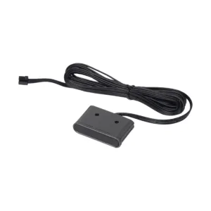 Выключатель бесконтактный на преграду, двойной, накладной/врезной, 12/24V, 60W/120W, для блоков питания Splitter, черный, AKS