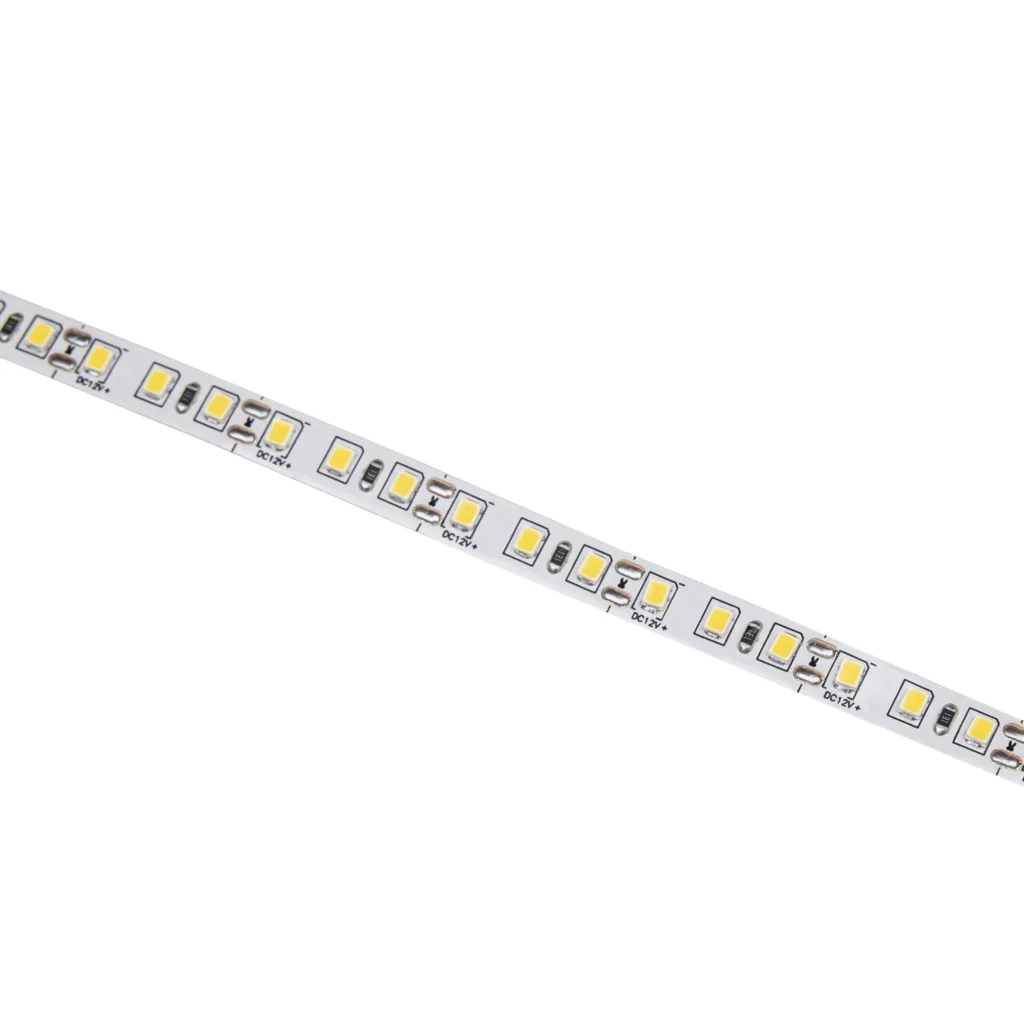 Лента светодиодная влагостойкая - 9,6W/m, 12V, 8мм, 2835, 120 д/м, IP65, нейтр. бел (4000К), 5м, AKS