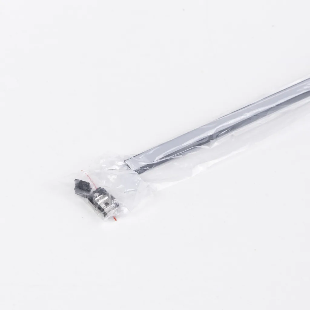 Профиль алюминиевый накладной SIRIUS-1407S с экраном, цвет черный, 2м, AKS (в комплекте 4 заглушки и 4 крепления)