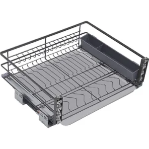 Выдвижная корзина-сушка 600 NORWIG графит