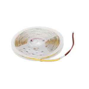 Лента светодиодная COB - 15W/m, 24V, 8мм, 480 д/м, IP20, нейтральный белый (4000K), CRI>90, 1400 Lm, 5м, AKS